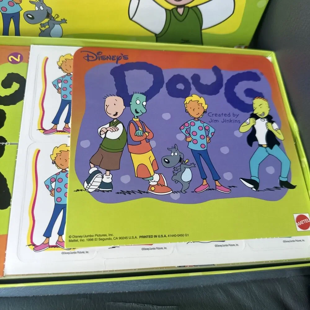 Mattel Disney’s Doug Loser Proof Matching Transforming Game